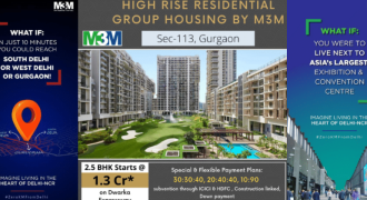 M3M Capital Sector 113 Gurgaon | Luxury Apartments Dwarka Expressway