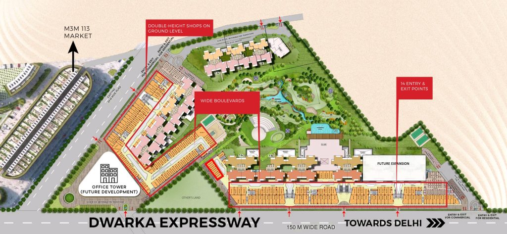 m3m-capital-wal-siteplan