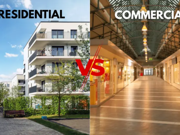 commercial-vs-residential-in-gurgaon