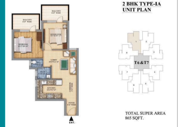 Pareena-Micasa-sector-68-FLoorplan