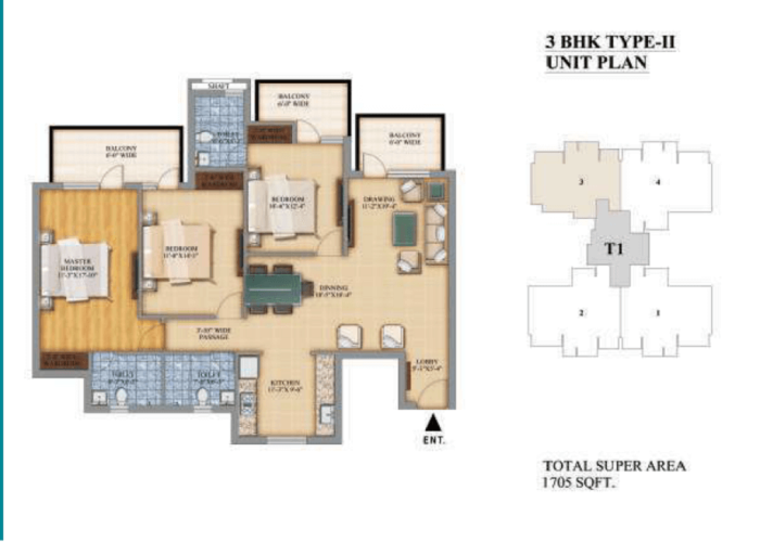 Pareena-Micasa-sector-68-FLoorplan-3